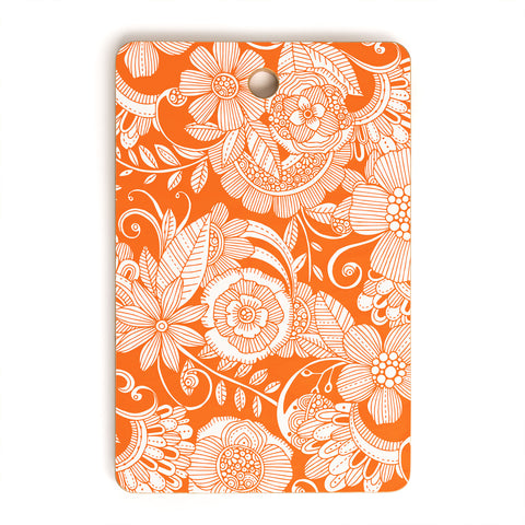 Valentina Ramos Lola in Orange Cutting Board Rectangle