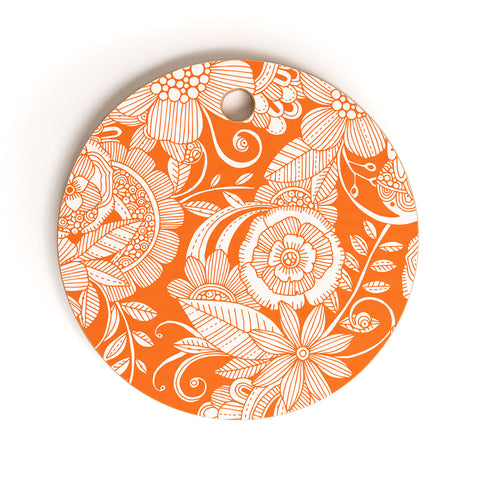 Valentina Ramos Lola in Orange Cutting Board Round