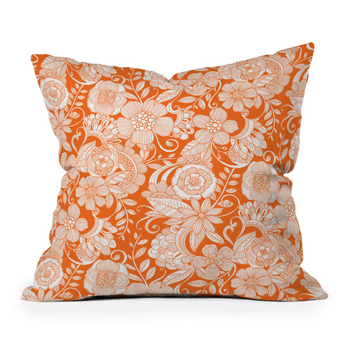Valentina Ramos Lola in Orange Throw Pillow