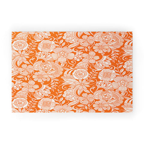 Valentina Ramos Lola in Orange Welcome Mat