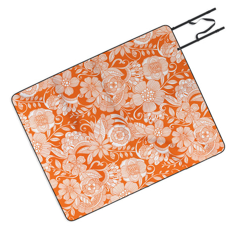 Valentina Ramos Lola in Orange Picnic Blanket