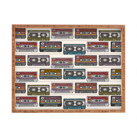 Valentina Ramos Mix Tapes Rectangular Tray