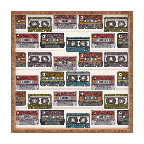 Valentina Ramos Mix Tapes Square Tray
