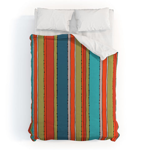 Valentina Ramos Octopus Stripes Duvet Cover
