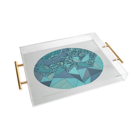 Valentina Ramos Omega Blue Acrylic Tray