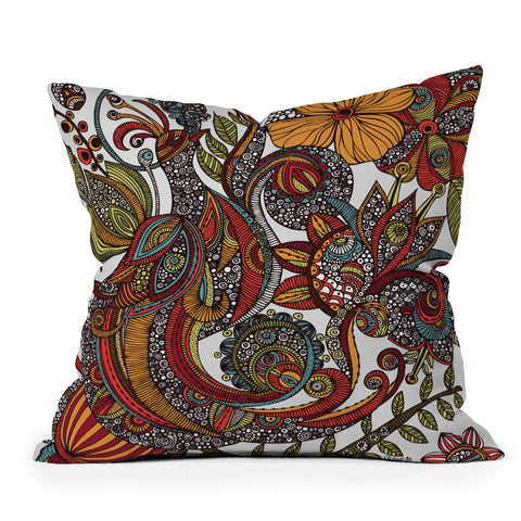 Valentina Ramos Paradise Bird Outdoor Throw Pillow