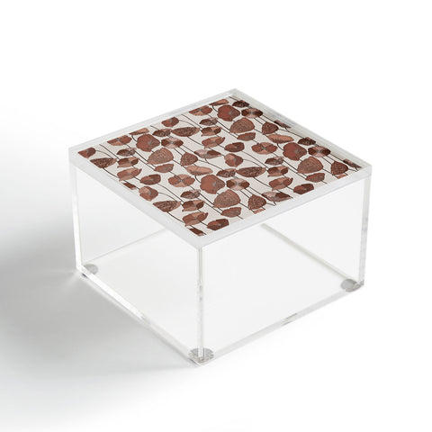 Valentina Ramos Poppies Mocha Mousse Acrylic Box