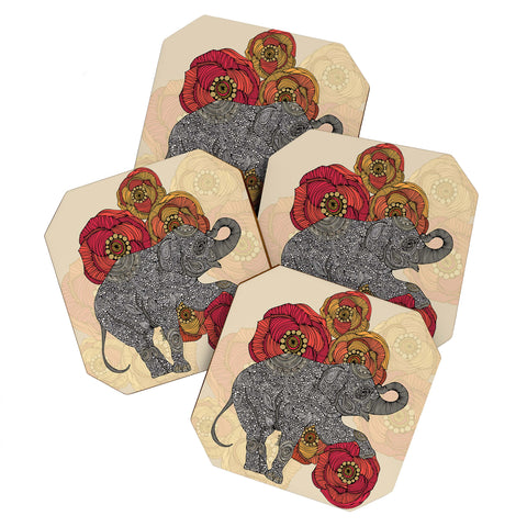 Valentina Ramos Rosebud Coaster Set