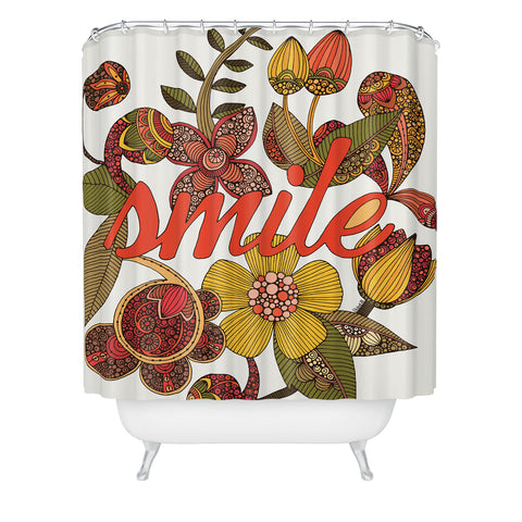 Valentina Ramos Smile Sunshine Shower Curtain