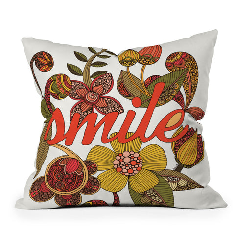 Valentina Ramos Smile Sunshine Throw Pillow