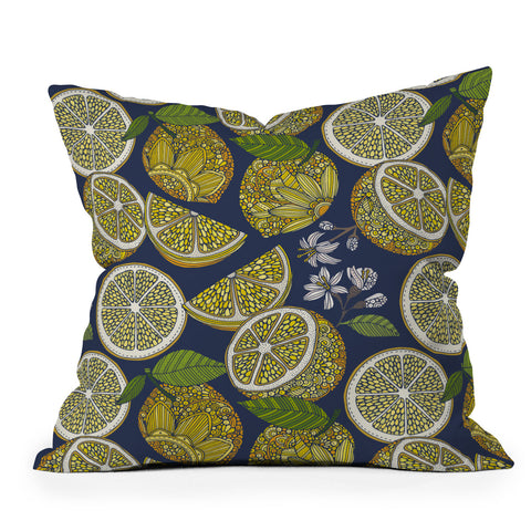 Valentina Ramos Sweet lemons Throw Pillow