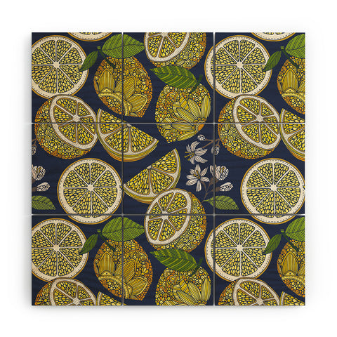 Valentina Ramos Sweet lemons Wood Wall Mural