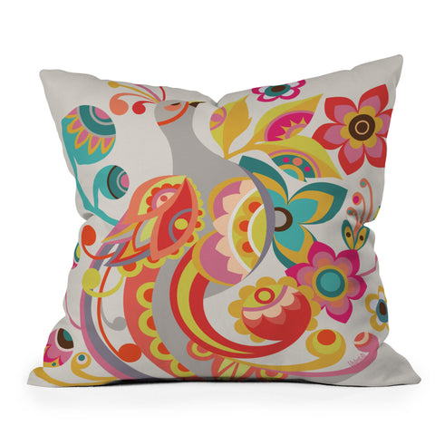 Valentina Ramos Unwavering Avis Outdoor Throw Pillow