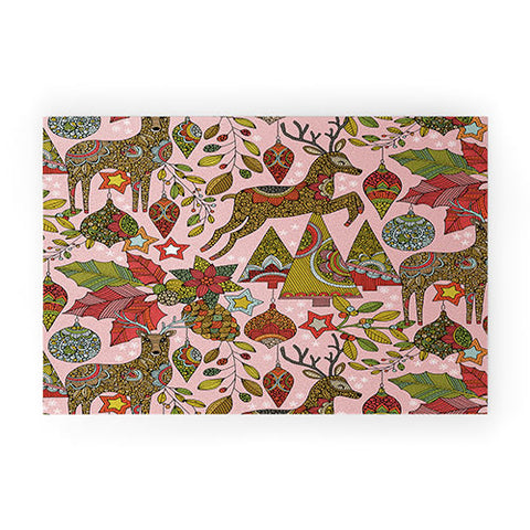Valentina Ramos Very Merry pink Welcome Mat