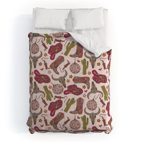Valentina Ramos Western Disco Dreams Comforter