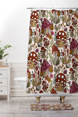 Valentina Ramos Whimsical Woodland Shower Curtain And Mat
