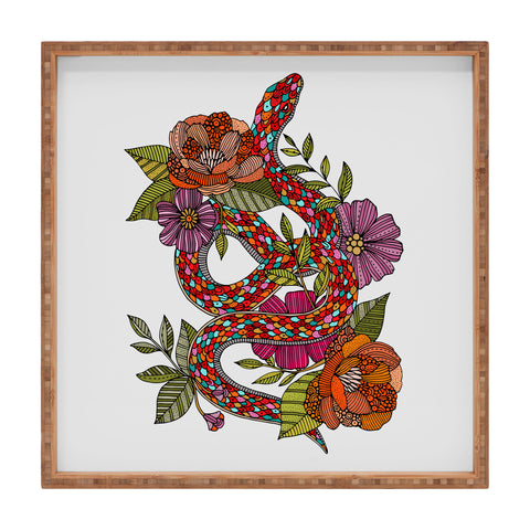 Valentina Ramos Year of the Snake White Square Tray
