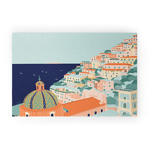 Valeria Frustaci Positano in Italy Welcome Mat