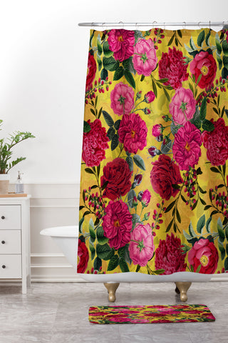 Vintage Love Vintage Shabby Chic Summer Shower Curtain And Mat