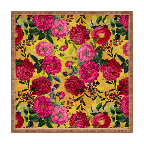 Vintage Love Vintage Shabby Chic Summer Square Tray