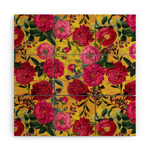 Vintage Love Vintage Shabby Chic Summer Wood Wall Mural