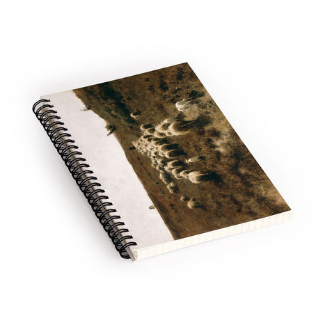 Vintage Wall Art The Return of the Flock Laren Spiral Notebook