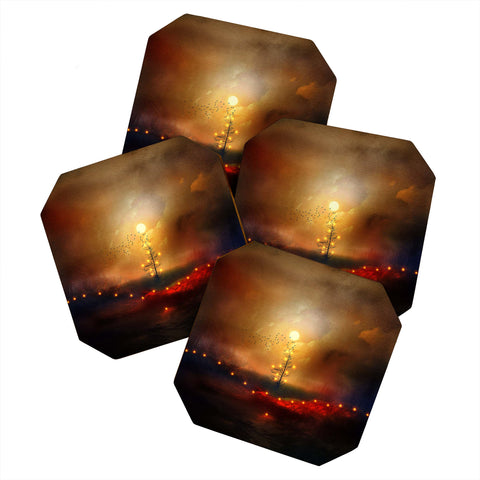 Viviana Gonzalez A Beautiful Christmas Coaster Set