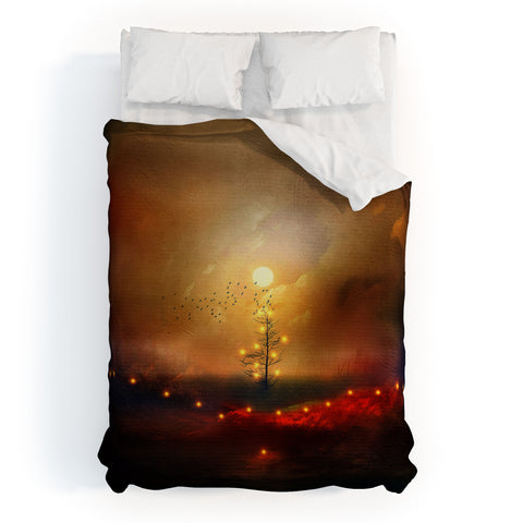 Viviana Gonzalez A Beautiful Christmas Duvet Cover