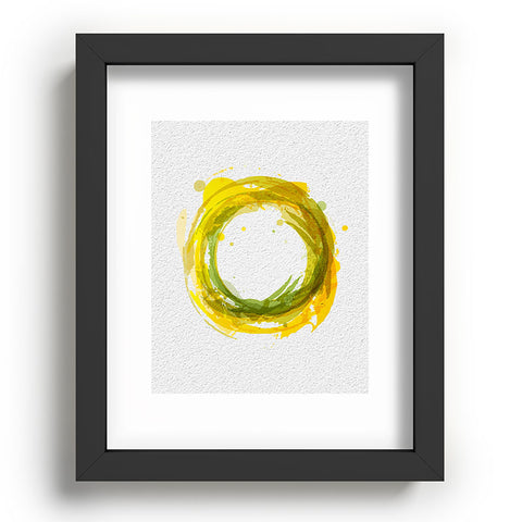 Viviana Gonzalez Abstract Circle 1 Recessed Framing Rectangle