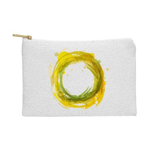 Viviana Gonzalez Abstract Circle 1 Pouch