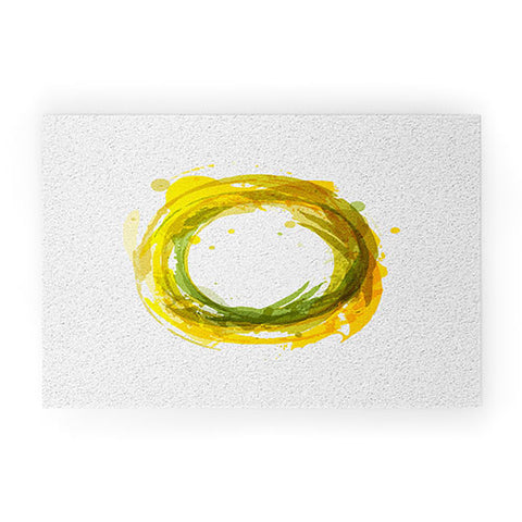 Viviana Gonzalez Abstract Circle 1 Welcome Mat