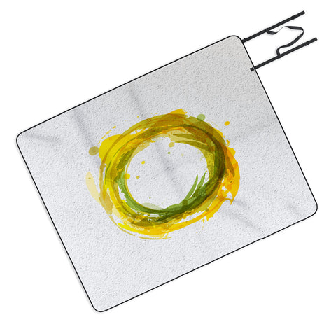 Viviana Gonzalez Abstract Circle 1 Picnic Blanket