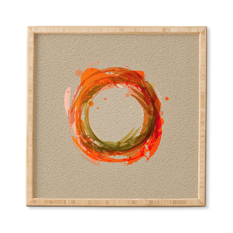 Viviana Gonzalez Abstract Circle 2 Framed Wall Art