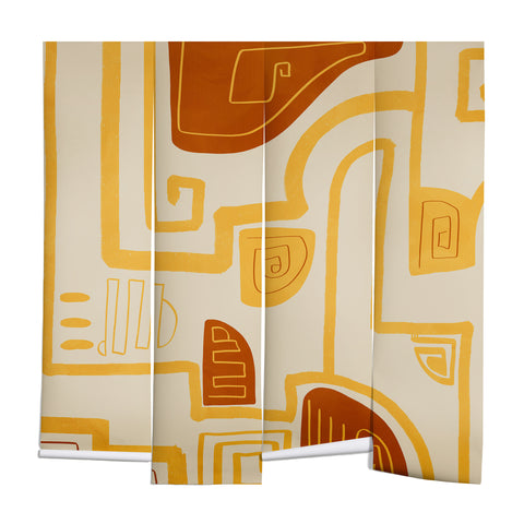 Viviana Gonzalez Abstract Modern Expression Wall Mural