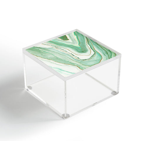 Viviana Gonzalez Agate Inspired Watercolor 07 Acrylic Box