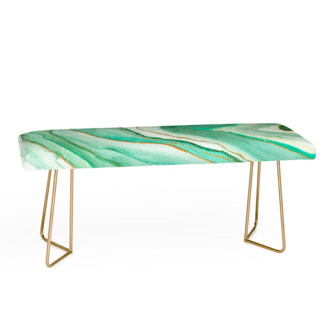 Viviana Gonzalez Agate Inspired Watercolor 07 Bench