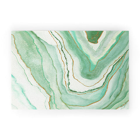 Viviana Gonzalez Agate Inspired Watercolor 07 Welcome Mat