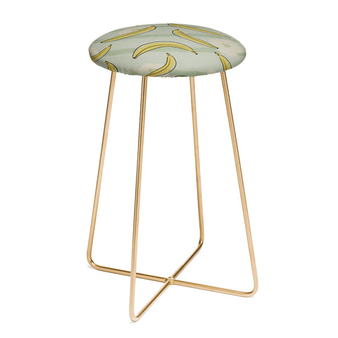Viviana Gonzalez Banana And Flowers Counter Stool