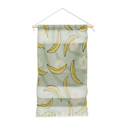 Viviana Gonzalez Banana And Flowers Wall Hanging Portrait
