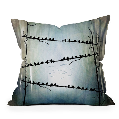 Viviana Gonzalez Barricade Outdoor Throw Pillow