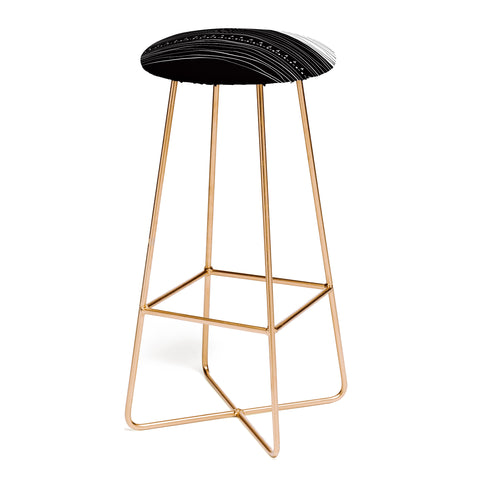 Viviana Gonzalez Black and white collection 01 Bar Stool