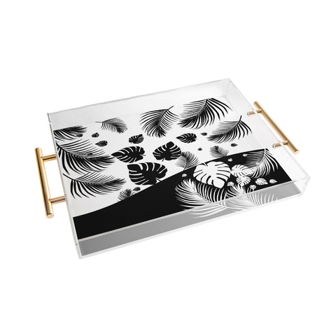 Viviana Gonzalez Black and white collection 05 Acrylic Tray