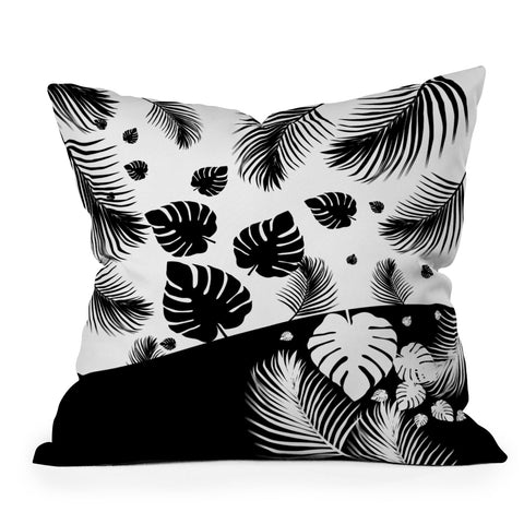Viviana Gonzalez Black and white collection 05 Outdoor Throw Pillow