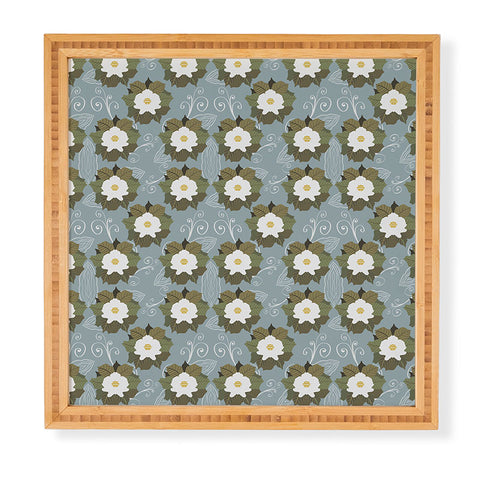 Viviana Gonzalez Boho Flowers vibes Framed Wall Art