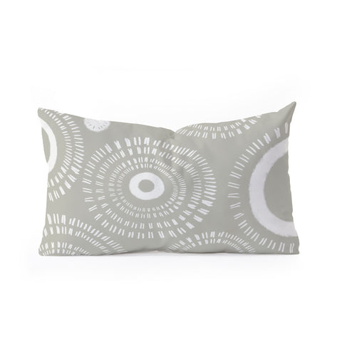 Viviana Gonzalez Boho vibes 01 Oblong Throw Pillow