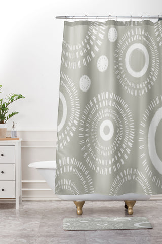 Viviana Gonzalez Boho vibes 01 Shower Curtain And Mat