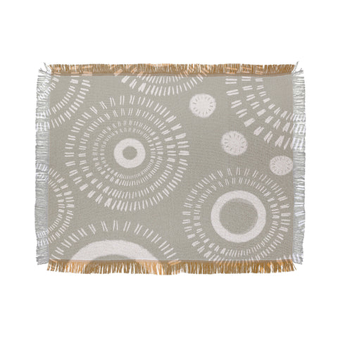 Viviana Gonzalez Boho vibes 01 Throw Blanket