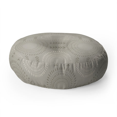 Viviana Gonzalez Boho vibes 04 Floor Pillow Round