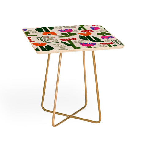 Viviana Gonzalez Bold Folk Wildflowers Side Table
