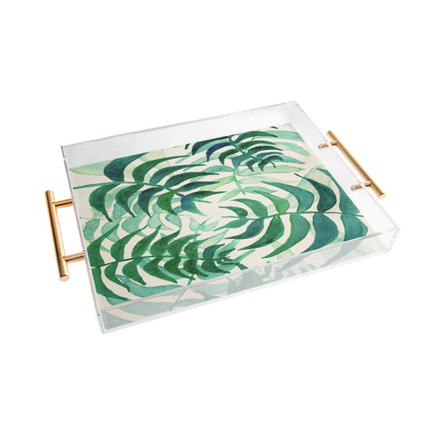 Viviana Gonzalez Botanical vibes 03 Acrylic Tray